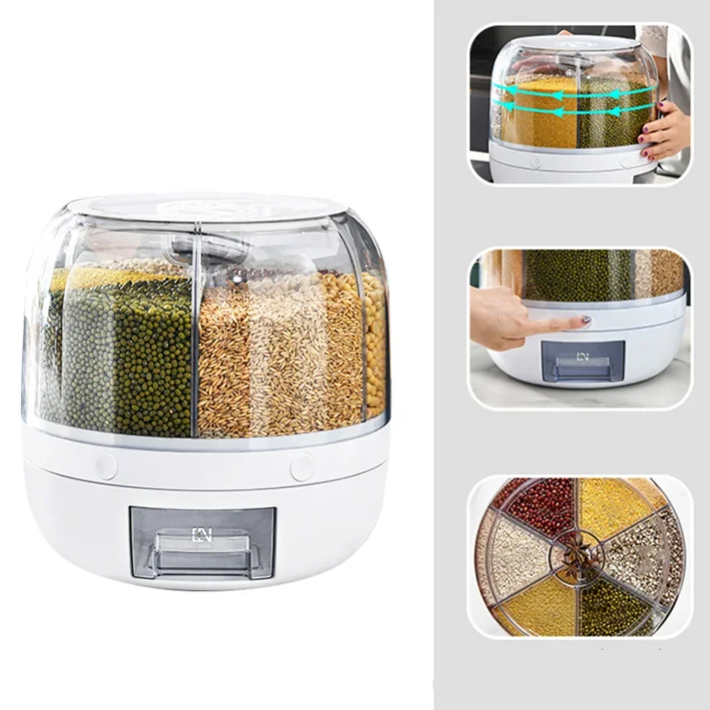 6-facher Cornflakes Spender Msli Dispenser Ceralien