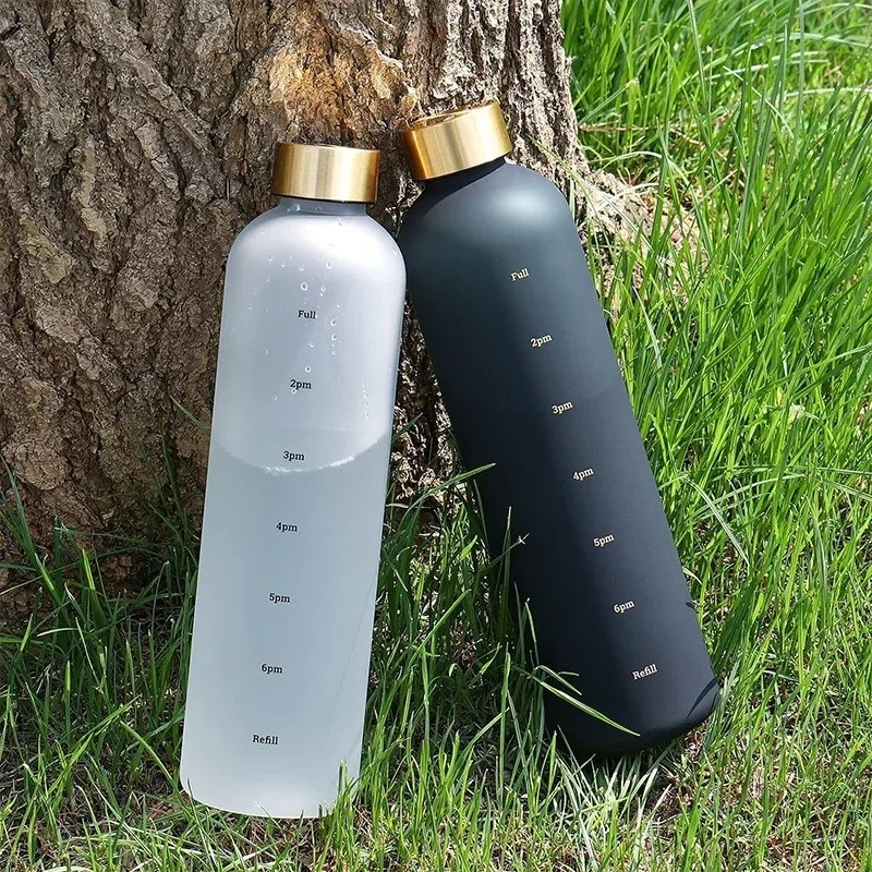 Geschenk Flasche Nata MILAN Nata 624 Tritan-Trinkflasche 1 L – Transparent – BPA-frei, Spülmaschinenfest – Ideal Für Sport & Unterwegs