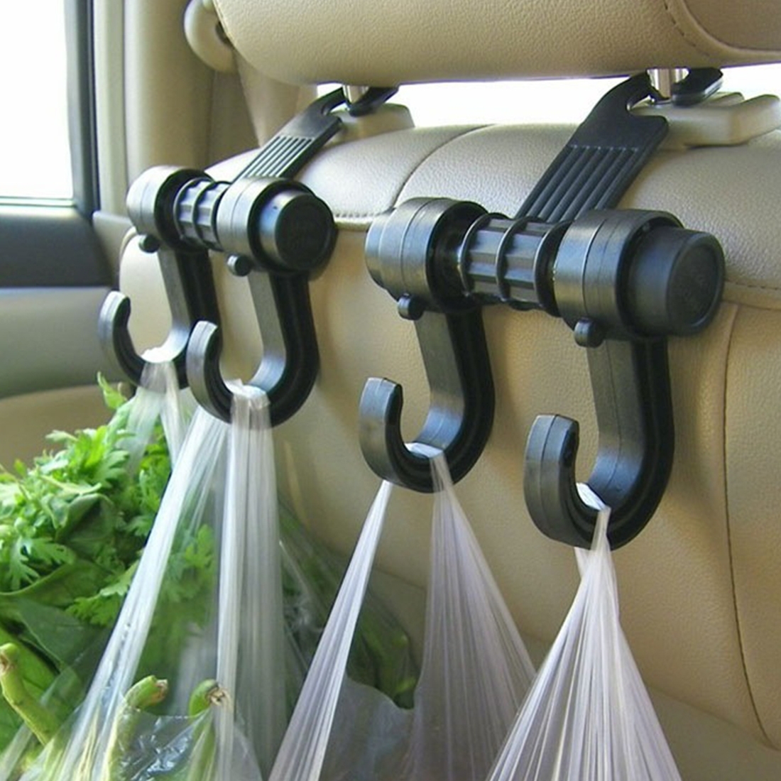 Multifunktionaler Haken für die Rückenlehne des Autositzes, Getränkehalter  für die Kopfstütze des Autos, Aufbewahrungsbox für den Rücksitz, Behälter  für Snacks im Auto, Wasserbecherhalter (2pcs) : : Küche, Haushalt  & Wohnen