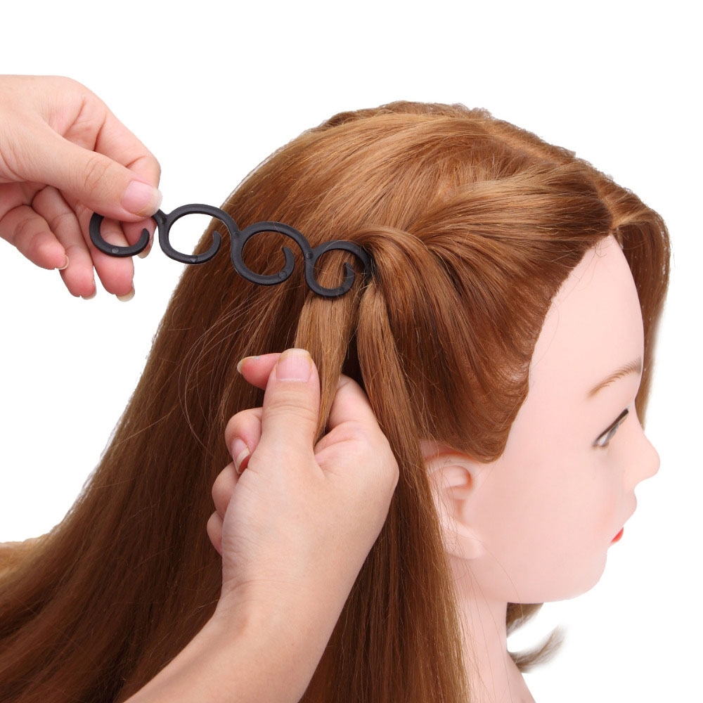 3er Set Französisch Haare Flechten Tool Roller Haar Styling Frisurenhilfe für 