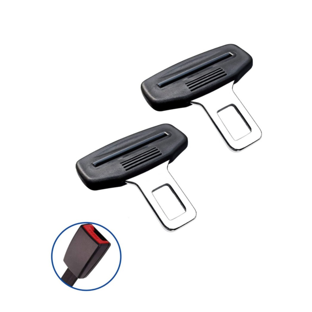 Sicherheitsgurt-Clip Set von 2 Stück schwarz, CHF 8.80