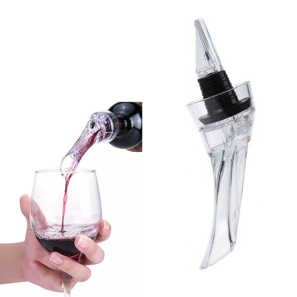 2in1 Wein Dekanter Aufsatz und Drop Stop Ausguss