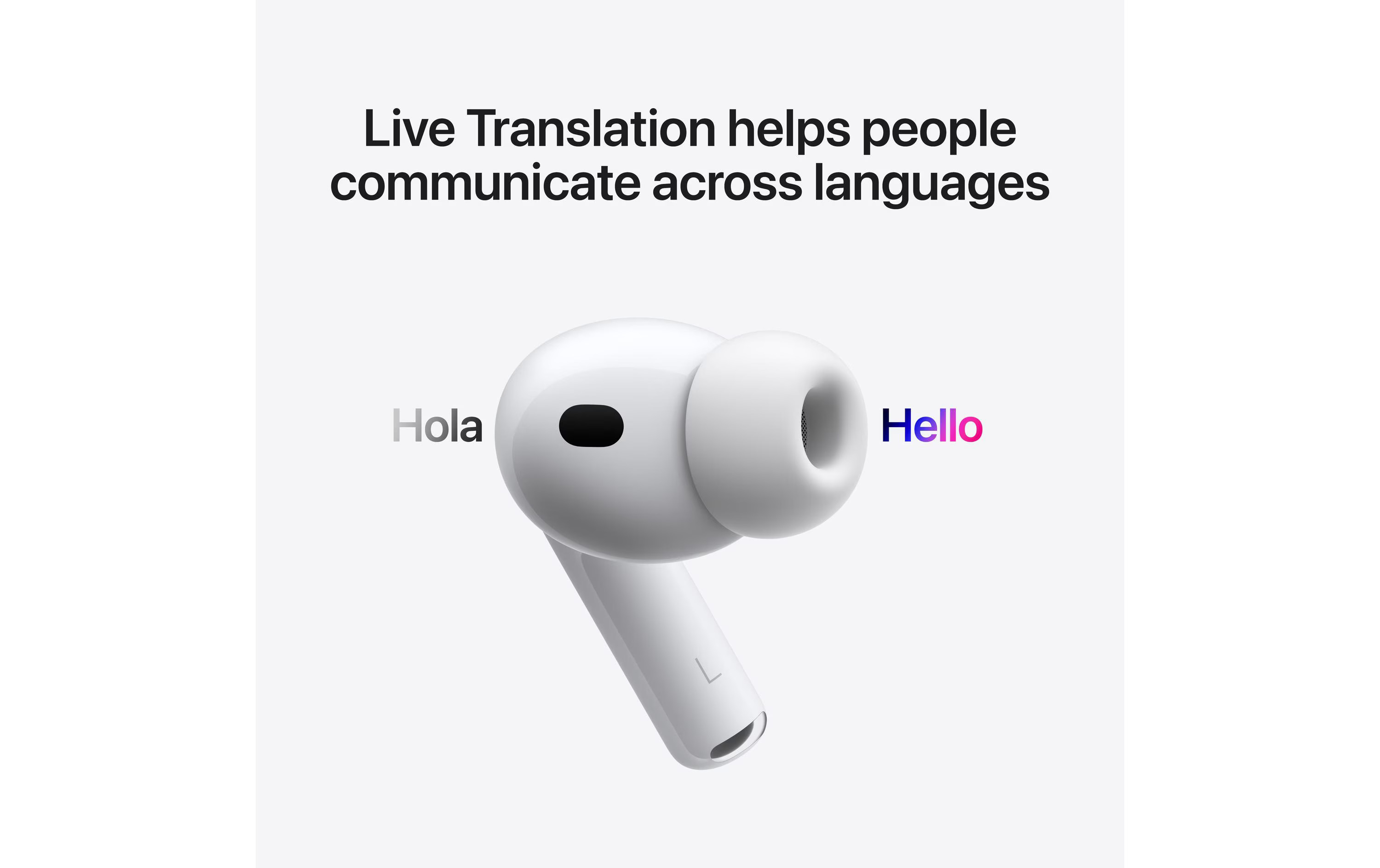 Apple - AirPods Pro 3 ANC BT Kopfhörer mit Ladecase