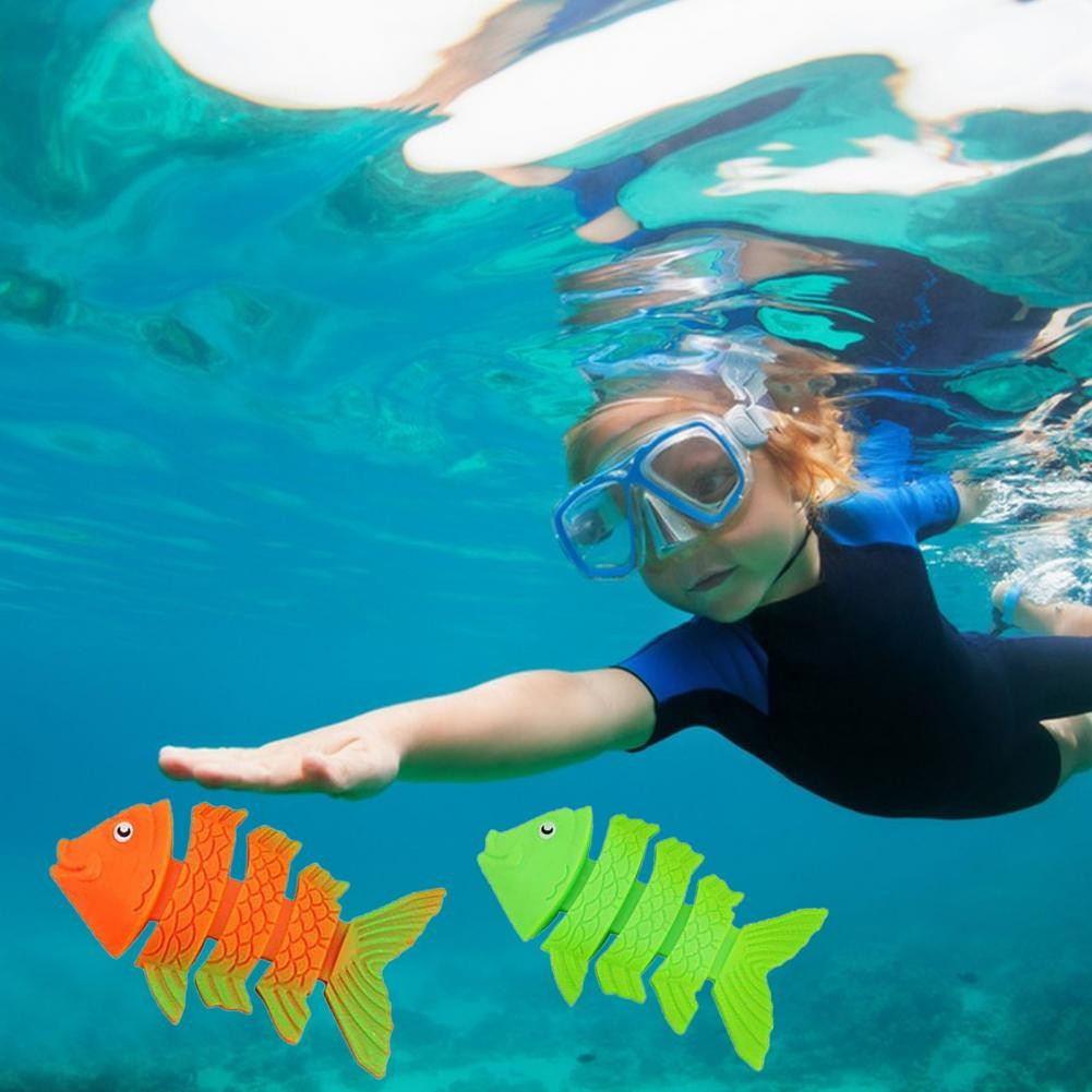 JUKOTA 4 Stück Tauchspielzeug Seestern - Unterwasser Spielzeug Für Pool & Badewanne