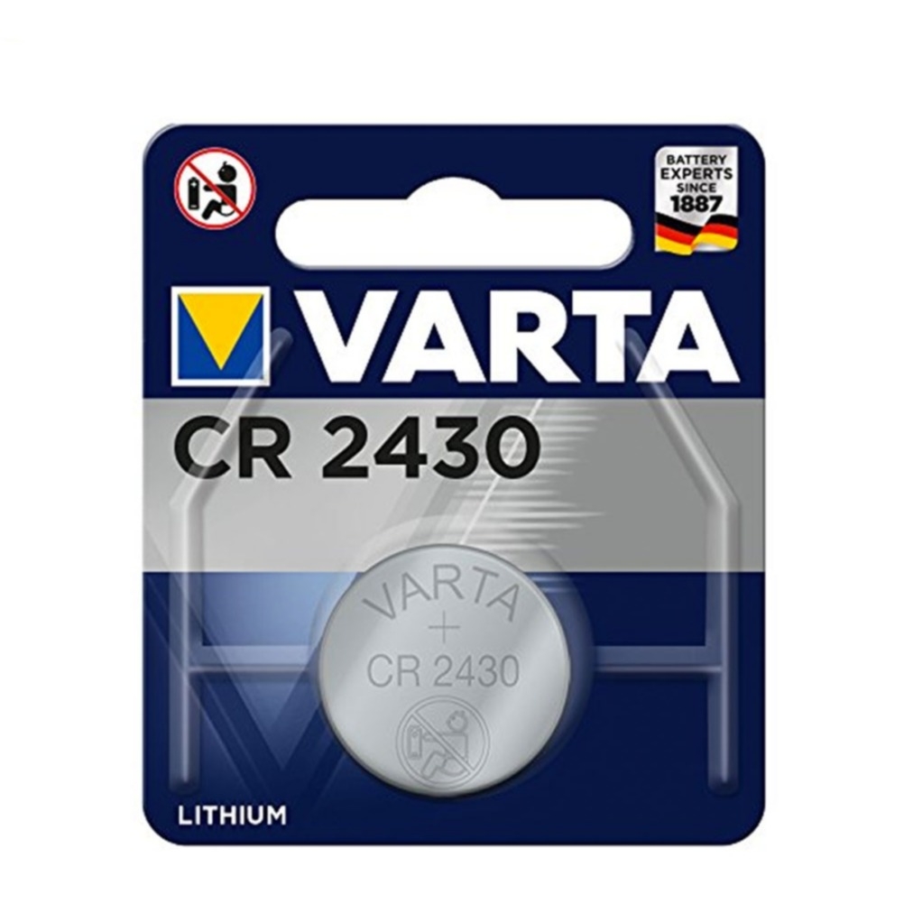 Image of 3 Volt Varta Lithium Mangan Zelle Batterie Knopfzelle CR2430 (6430 / DL2430) bei Apfelkiste.ch