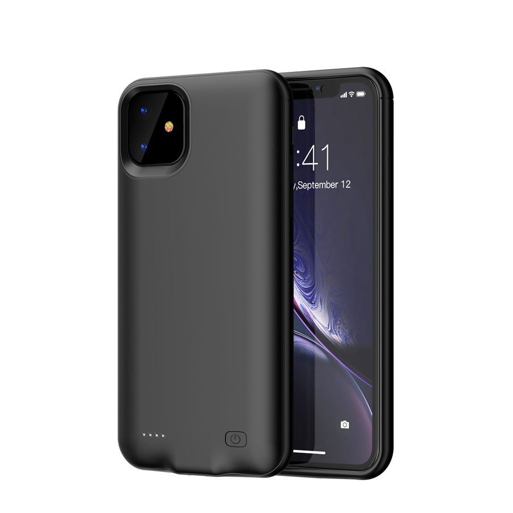 Image of iPhone 11 Backpack Akku Case Schutzhülle (4200mAh) - Schwarz bei Apfelkiste.ch