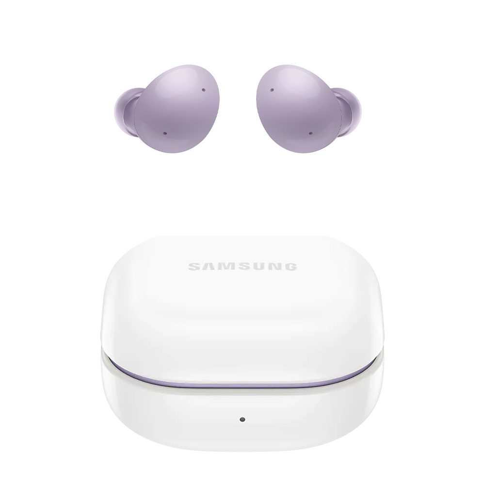 Image of Samsung - Galaxy Buds2 ANC Wireless Bluetooth Kopfhörer Headset + Qi Lade Case (SM-R177NLVAEUD) - Lavender bei Apfelkiste.ch