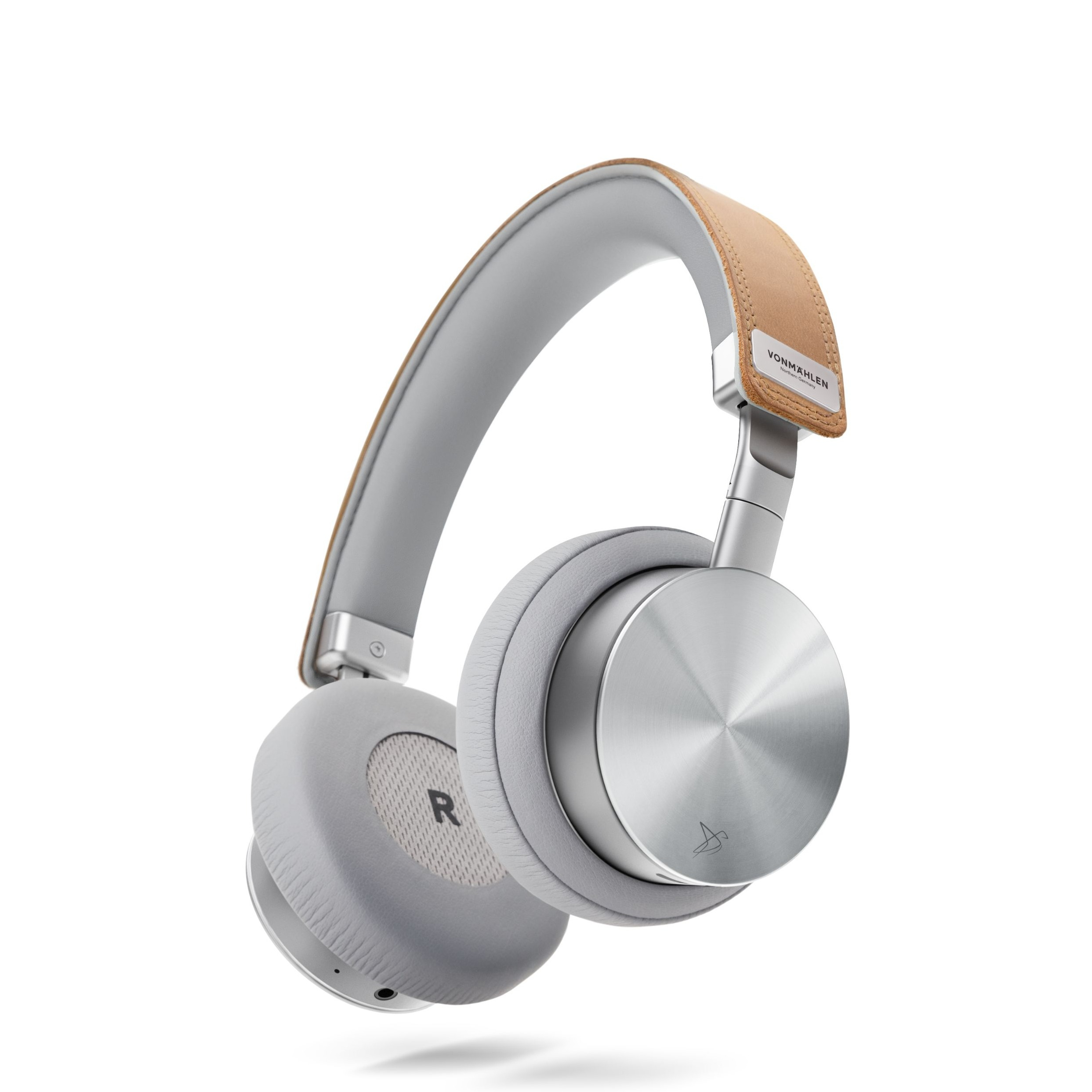 Image of Vonmählen - Faltbarer Wireless Concert One Over-Ear Bluetooth 4.2 Kopfhörer Headset mit 3.5mm Klinken Anschluss (WCO00002) - Silber bei Apfelkiste.ch