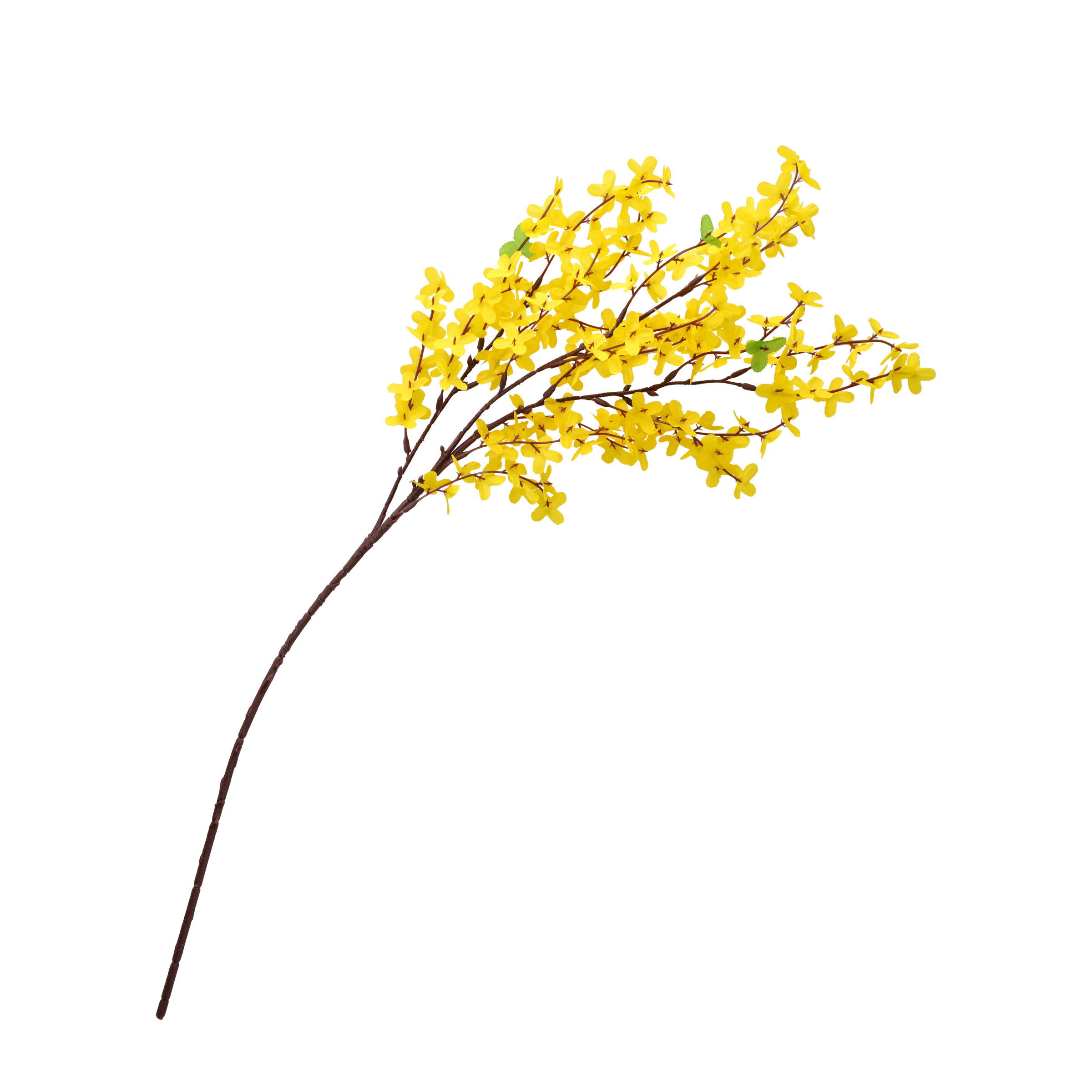 Deko Blumenstrau Fairblo 6 Stck Knstliche Forsythie Zweige Gelb -  Realistische Krepppapier Frhling Blumen Fr Vase Und Deko