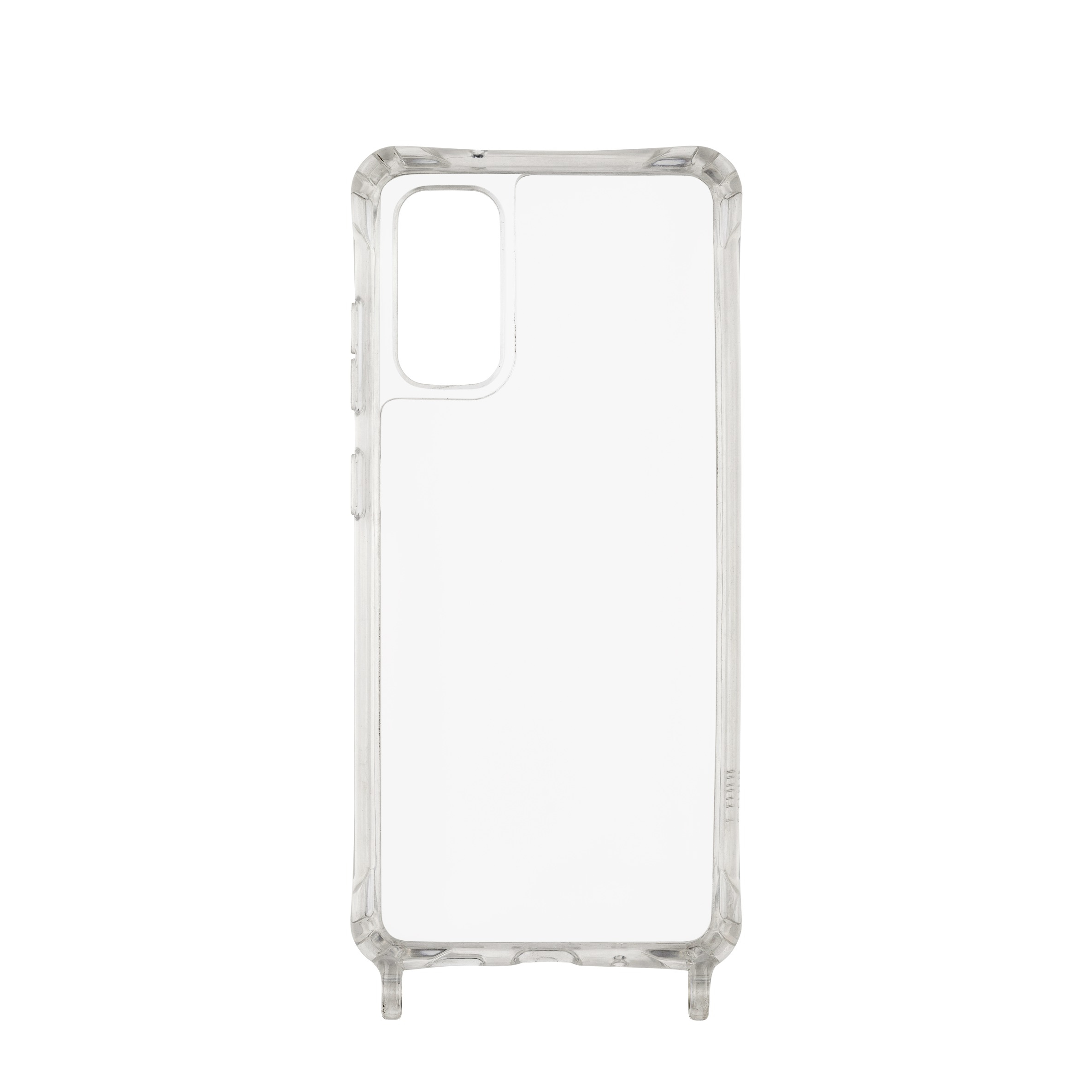 Image of ETUUI - Samsung Galaxy S20 / S20 5G Necklace Hybrid TPU Hülle Air Cushion Fallschutz mit Ösen (clear-s20) - Transparent bei Apfelkiste.ch