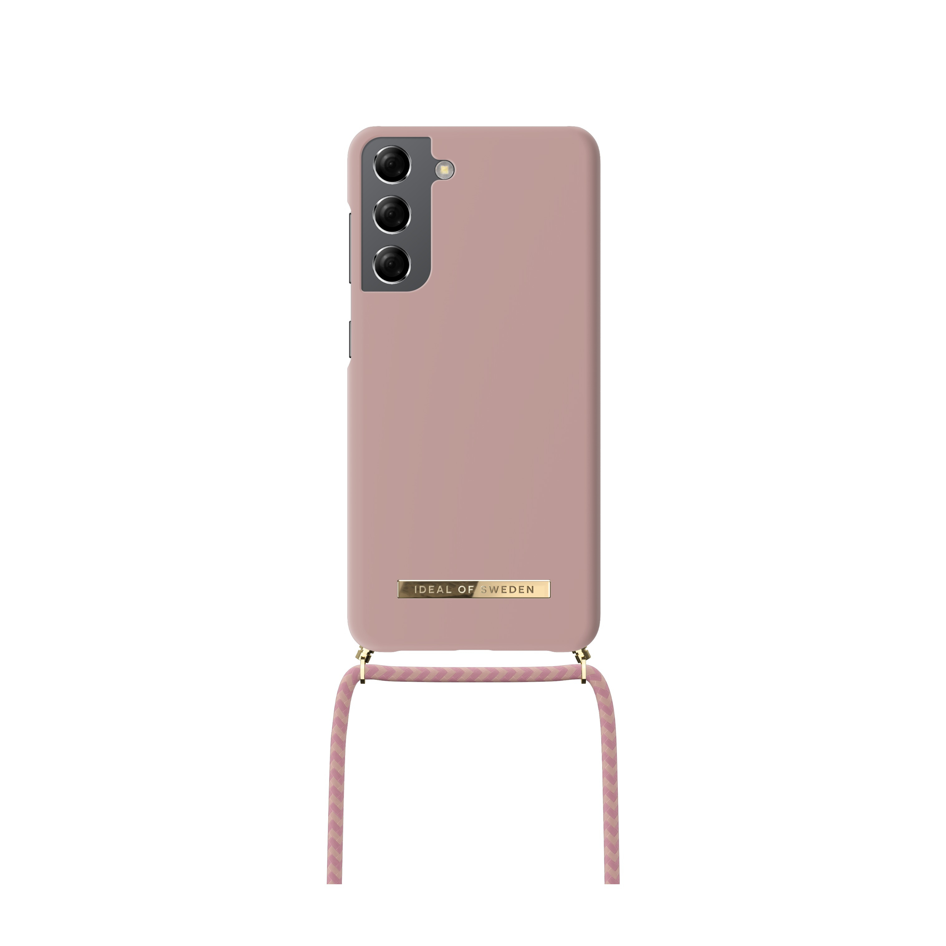 Image of iDeal of Sweden - Samsung Galaxy S21 5G Necklace Case Hardcase Hülle Ordinary + Handykette (IDPNSS21-S21-265) - Misty Pink bei Apfelkiste.ch