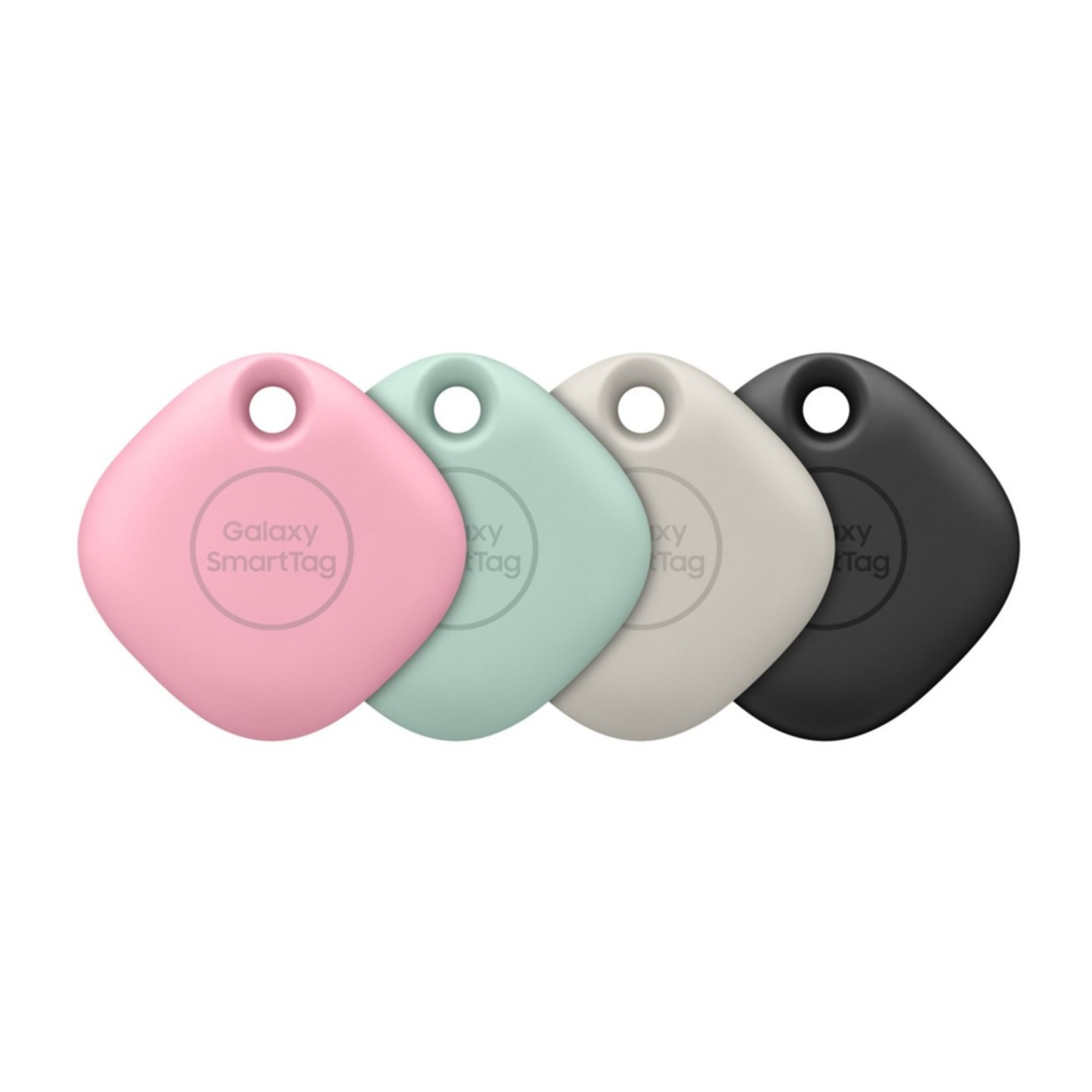 Image of (4er Set) Samsung - Galaxy SmartTag Spritzwasserfester Bluetooth Keyfinder (EI-T5300KMEGEU) - Multicolor bei Apfelkiste.ch