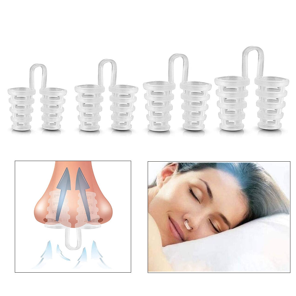 Image of (4er Set) Anti Schnarch Nasenspreizer Schnarchstopper Nasenbelüfter bei Apfelkiste.ch