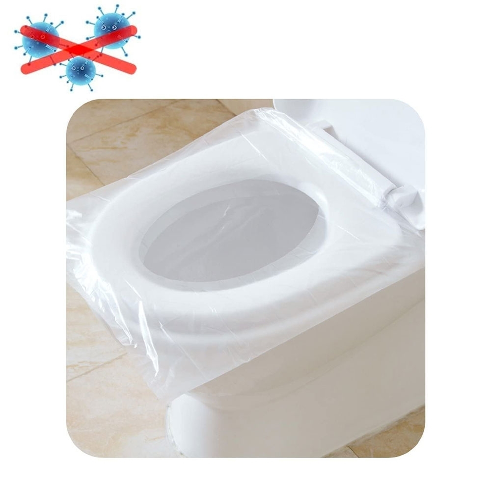 Kaufe 50 PCS biologisch abbaubare Einweg-Toilettensitzabdeckung