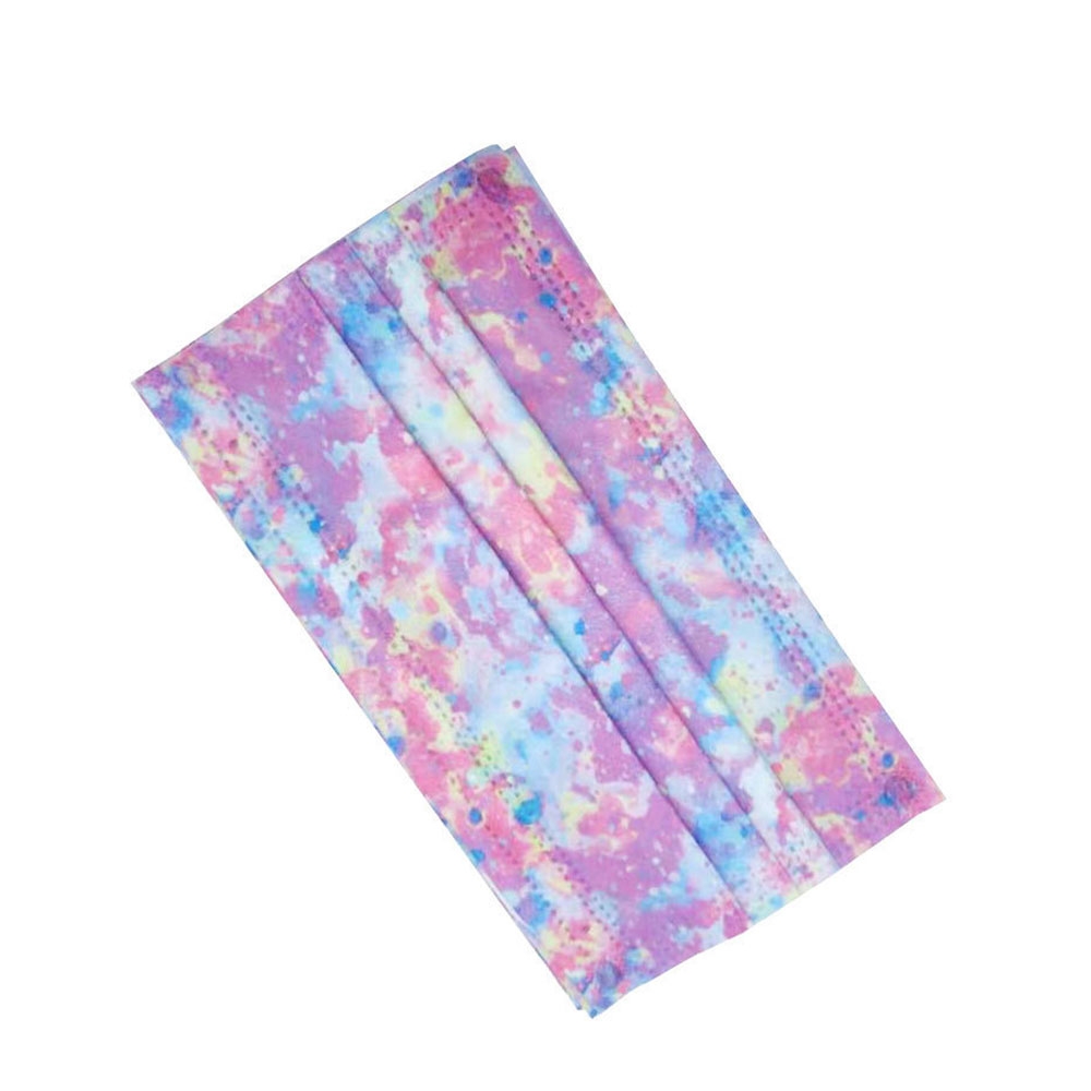 Image of (50er Set) Einweg Mundschutz Hygiene Atemschutzmaske (Einheitsgrösse) - Lila / Pink bei Apfelkiste.ch