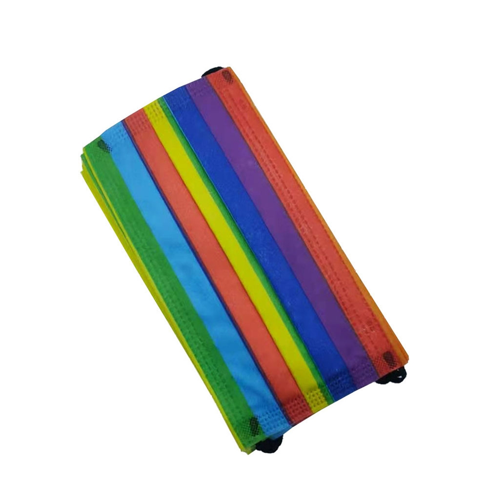 Image of (50er Set) Einweg Mundschutz Hygiene Atemschutzmaske (Einheitsgrösse) - Regenbogen bei Apfelkiste.ch