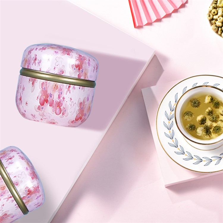 Puderdose Mit Quaste – Leer, Aus Metall, Für Bodypuder, Babypuder & Make-up