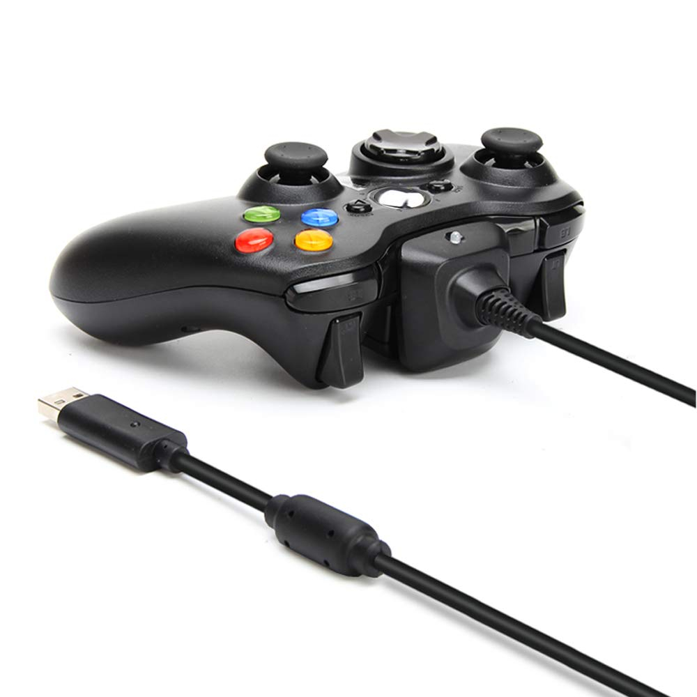 Image of (1.5m) USB Ladegerät für Microsoft Xbox 360 Controller - Schwarz bei Apfelkiste.ch