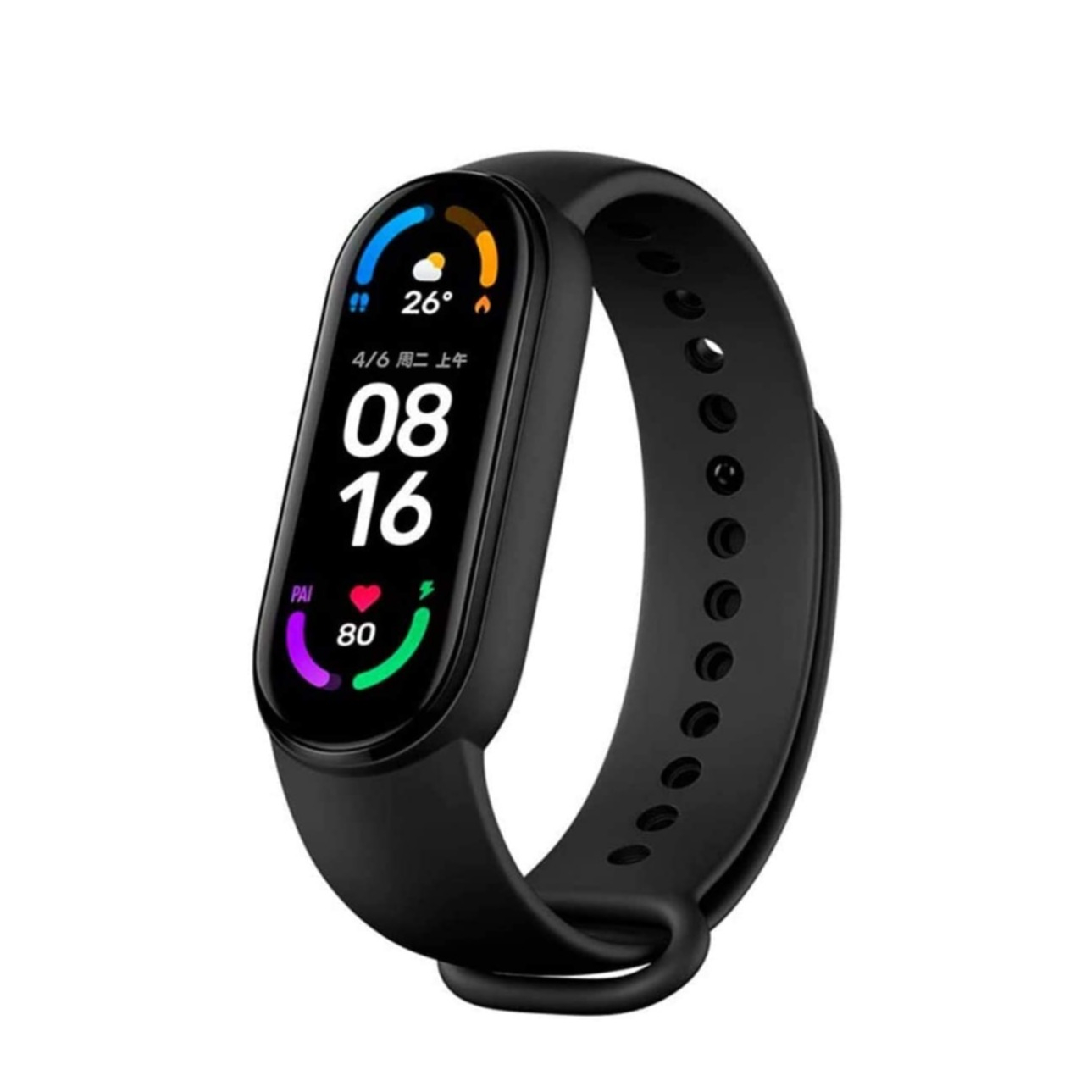 Image of Xiaomi - Mi Smart Band 6 Bluetooth Fitness Tracker Armband (5ATM) - Schwarz bei Apfelkiste.ch