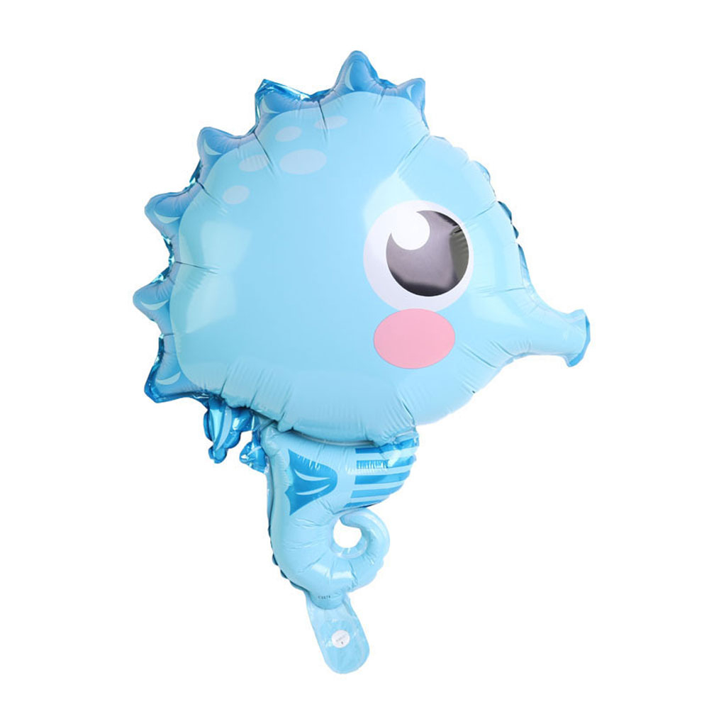 Image of (55x45cm) Geburtstags Party Ballon Folien Luftballon - Seepferd bei Apfelkiste.ch