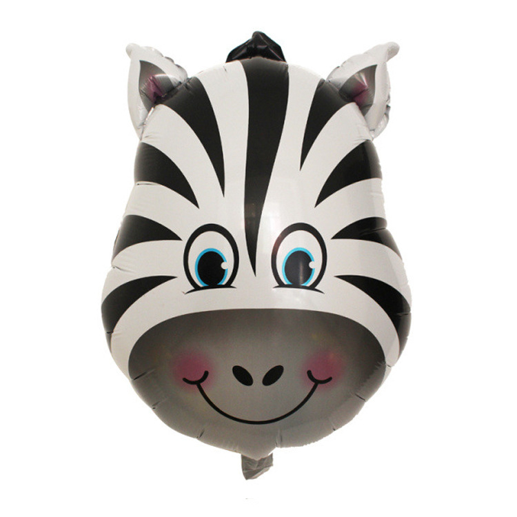 Image of (55x45cm) Geburtstags Party Ballon Folien Luftballon - Zebra bei Apfelkiste.ch