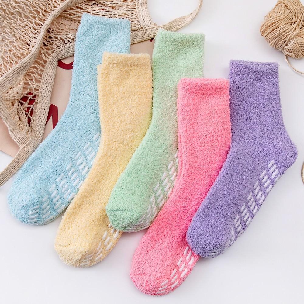 WANYI Kuschelsocken Damen - Flauschige Stoppersocken Für Kalte Wintertage