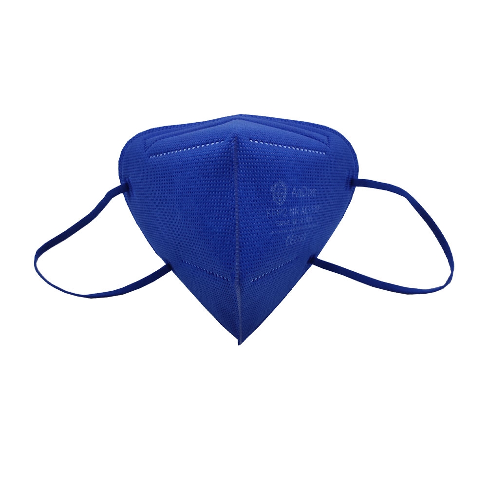 Image of (5er Set) FFP2 Mundschutz Hygiene Atemschutzmaske (Einheitsgrösse) - Dunkelblau bei Apfelkiste.ch