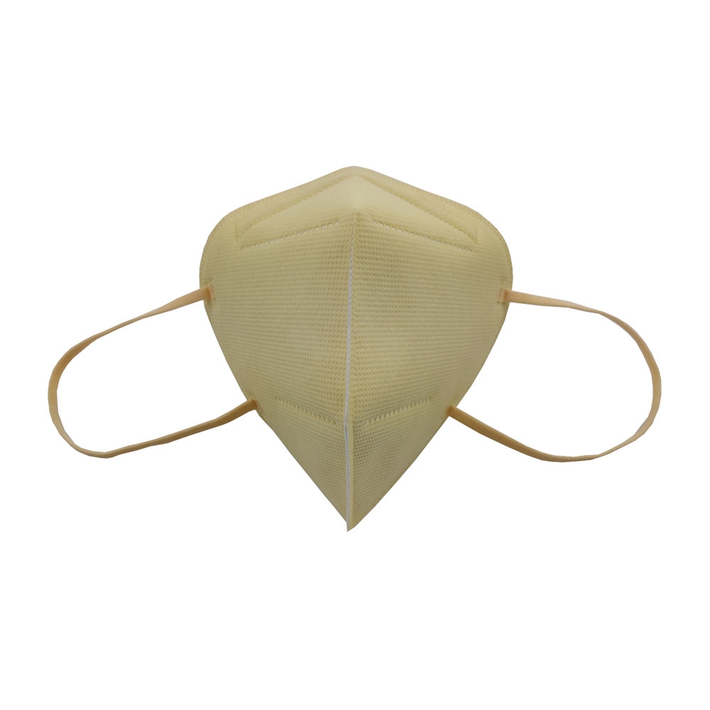 Image of (5er Set) FFP2 Mundschutz Hygiene Atemschutzmaske (Einheitsgrösse) - Gelb bei Apfelkiste.ch