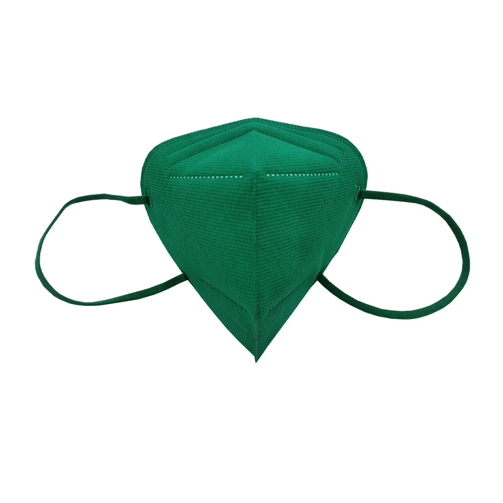 Image of (5er Set) FFP2 Mundschutz Hygiene Atemschutzmaske (Einheitsgrösse) - Grün bei Apfelkiste.ch