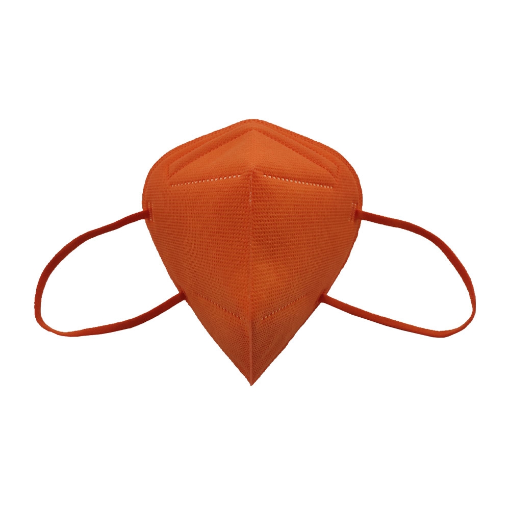 Image of (5er Set) FFP2 Mundschutz Hygiene Atemschutzmaske (Einheitsgrösse) - Orange bei Apfelkiste.ch