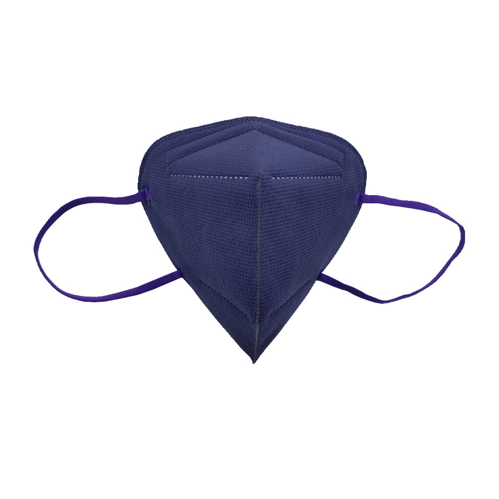 Image of (5er Set) FFP2 Mundschutz Hygiene Atemschutzmaske (Einheitsgrösse) - Violett / Blau bei Apfelkiste.ch