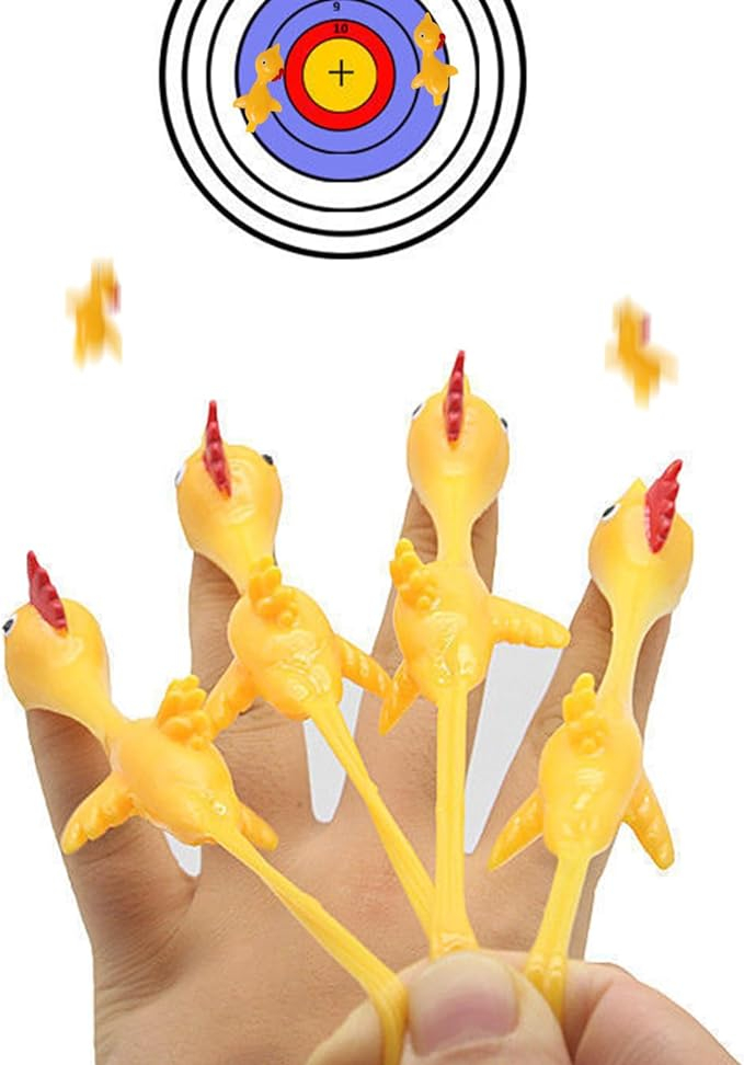 HONITANO 30 Stück Fingerspielzeuge - Dehnbare Tier Schleuder Für Kinder