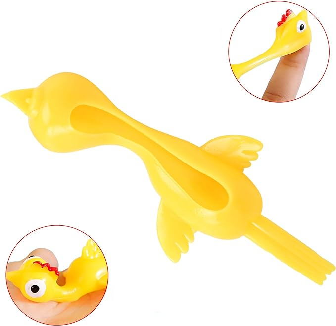 HONITANO 30 Stück Finger Spielzeuge - Dehnbare Tier Schleudern Aus TPR