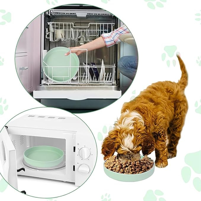 Petface Silikon-Leckerli-Matte Für Hunde & Katzen – Beruhigendes Spielzeug Mit Saugnäpfen | 2 Stück, Blau