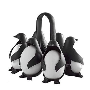 6-fach Eier Halter Egguins Kochen / Servieren Pinguin