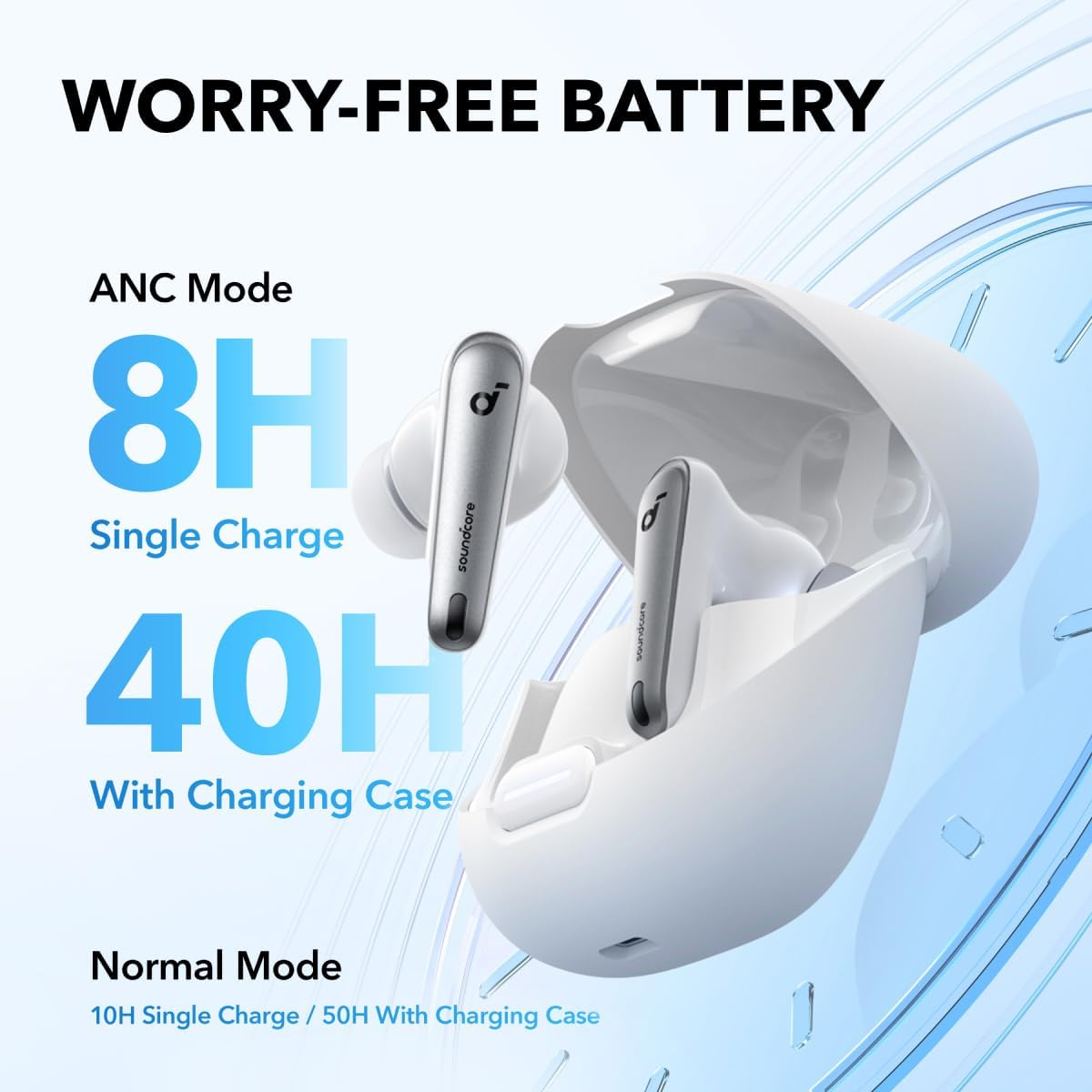 Soundcore by Anker Liberty 4 NC Kopfhörer in Weiss