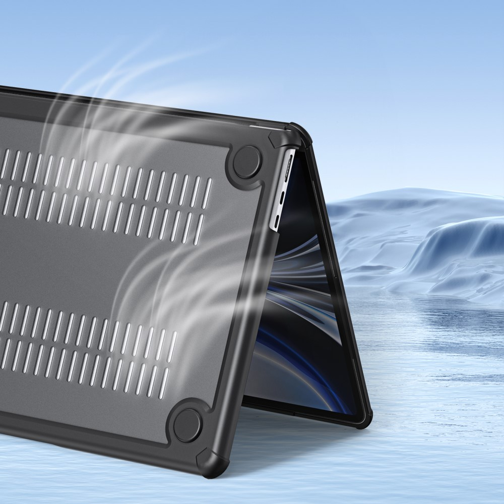 Stof Macbook Pro/Air/Retina Sleeve - Bescherm Hoes - Zwart