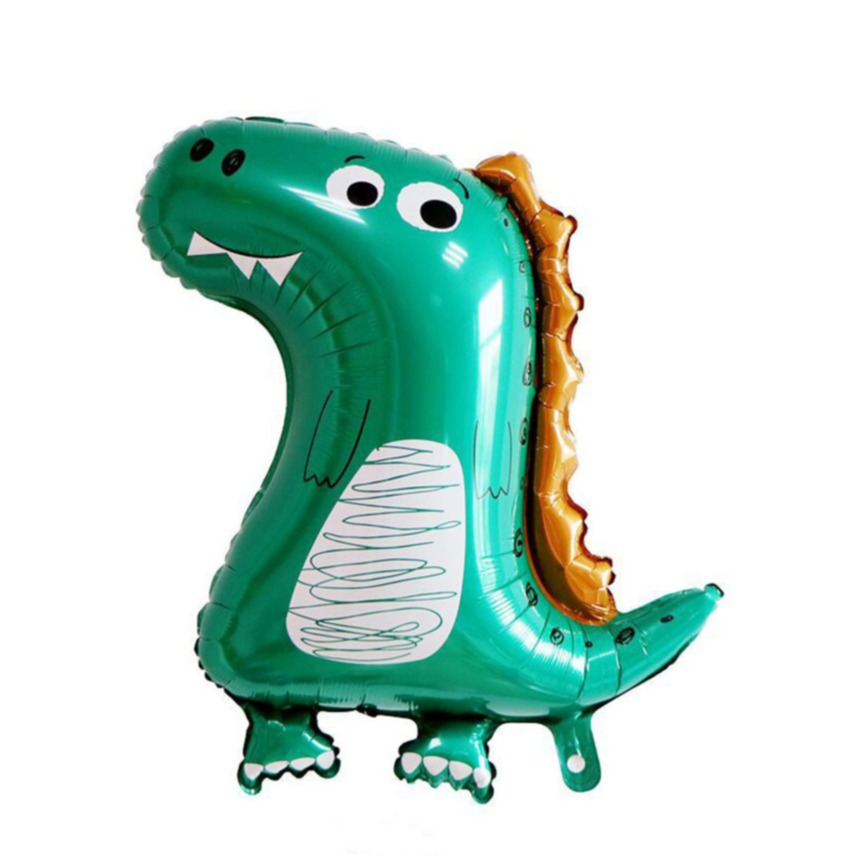 Image of (62x69cm) Geburtstags Party Ballon Folien Luftballon - Dinosaurier bei Apfelkiste.ch