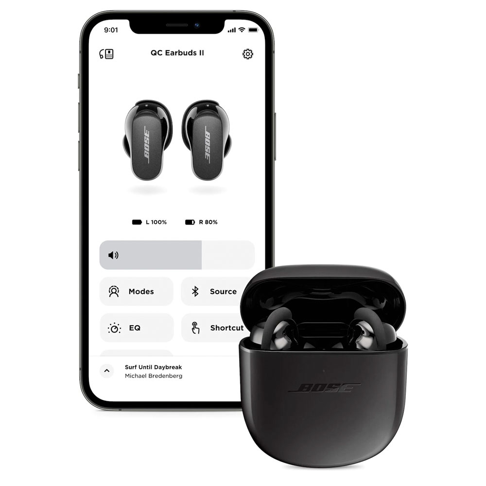 Bose - QuietComfort Earbuds II Kopfhörer - Schwarz