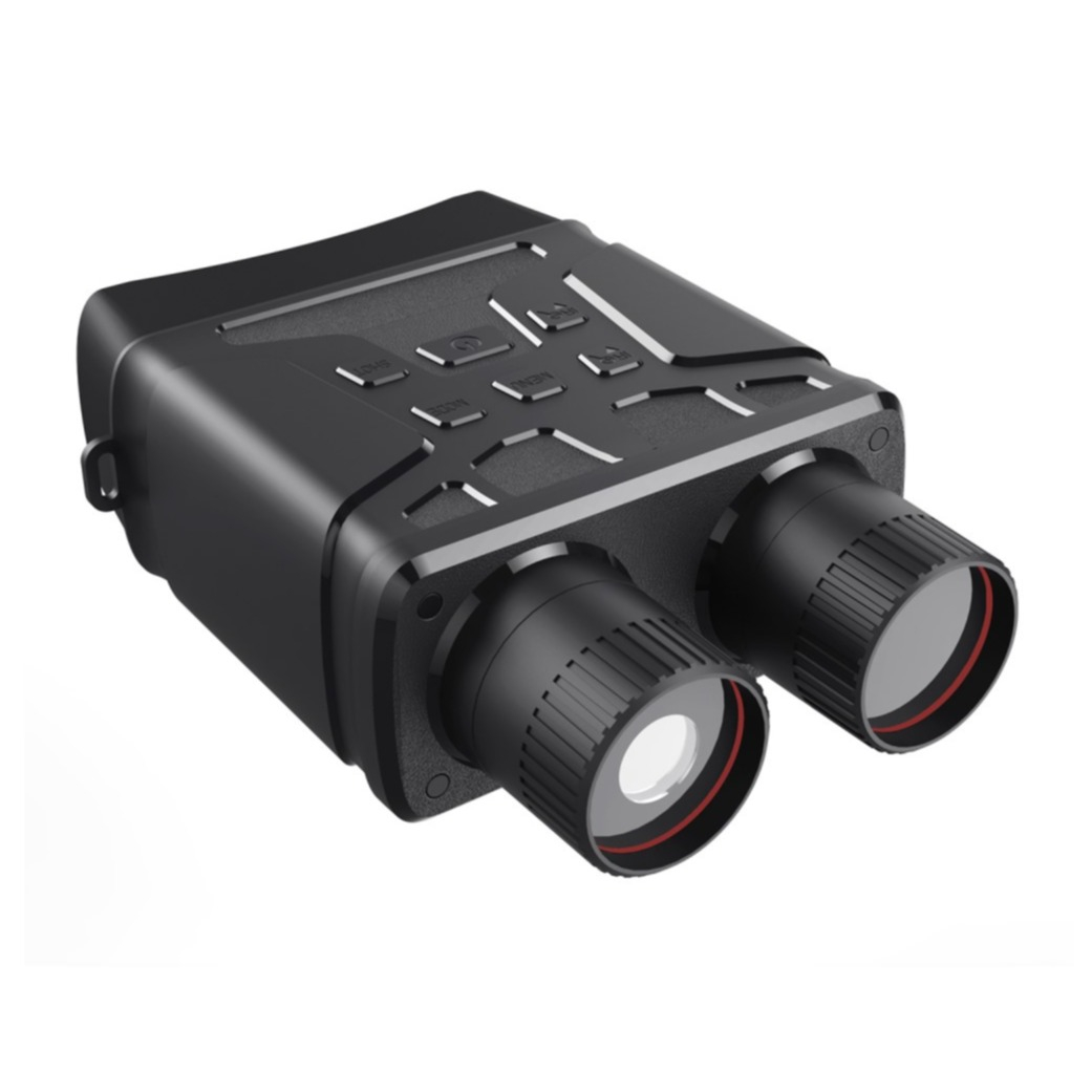 Image of 10MP Infrarot Nachtsichtgerät Fernglas Teleskop 4x Optischem Zoom und FullHD Video Aufnahme + Tragegurt - Schwarz bei Apfelkiste.ch