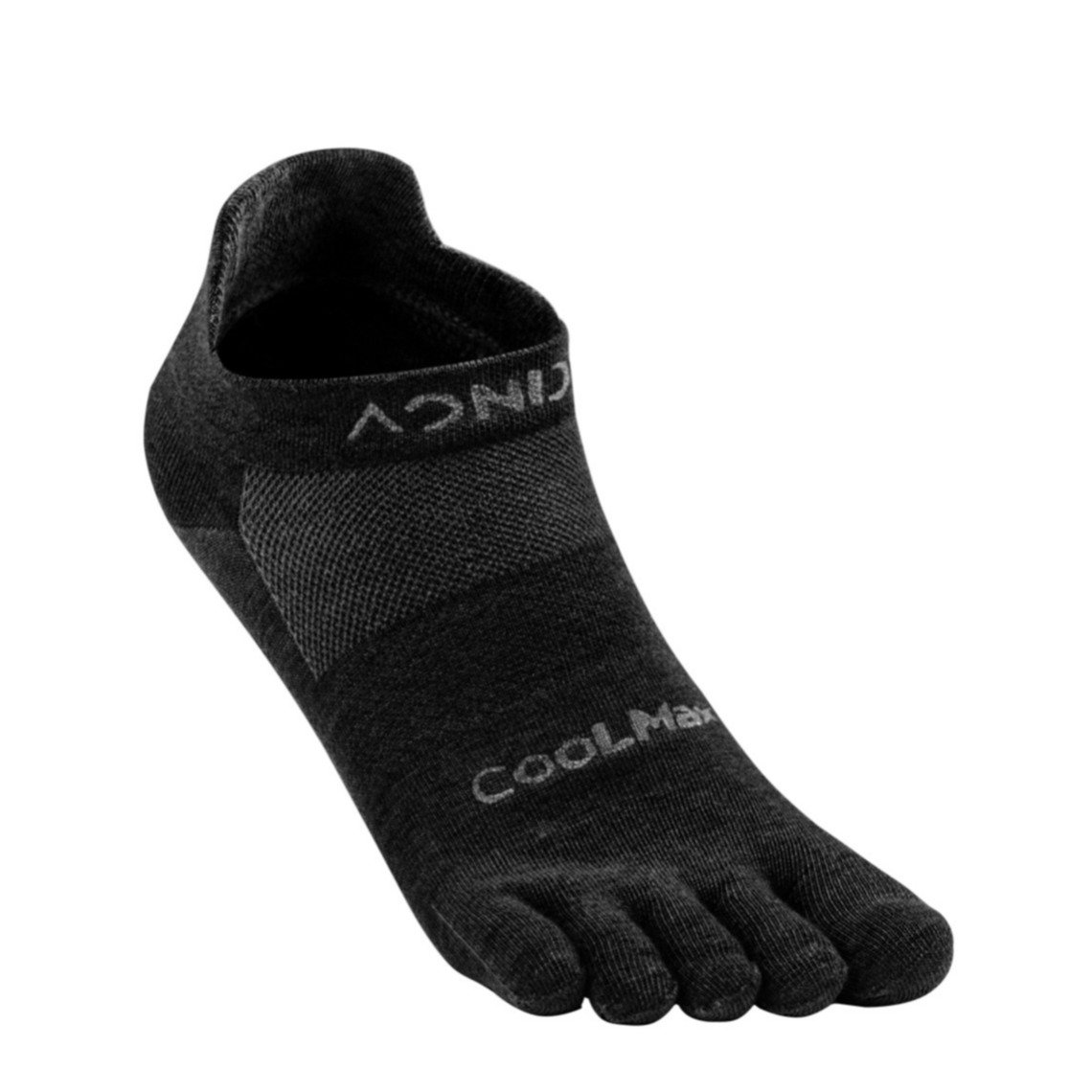 Image of (Gr. M) Marathon Lauf Sport Socken Füsslinge - Schwarz bei Apfelkiste.ch