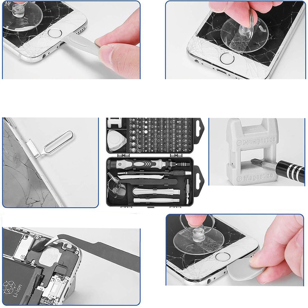 Kaufe 10x Telefon-Öffnungswerkzeug-Set, Brechstange, Brechstange,  Schraubendreher, Pinzette, Reparatur-Werkzeug-Set