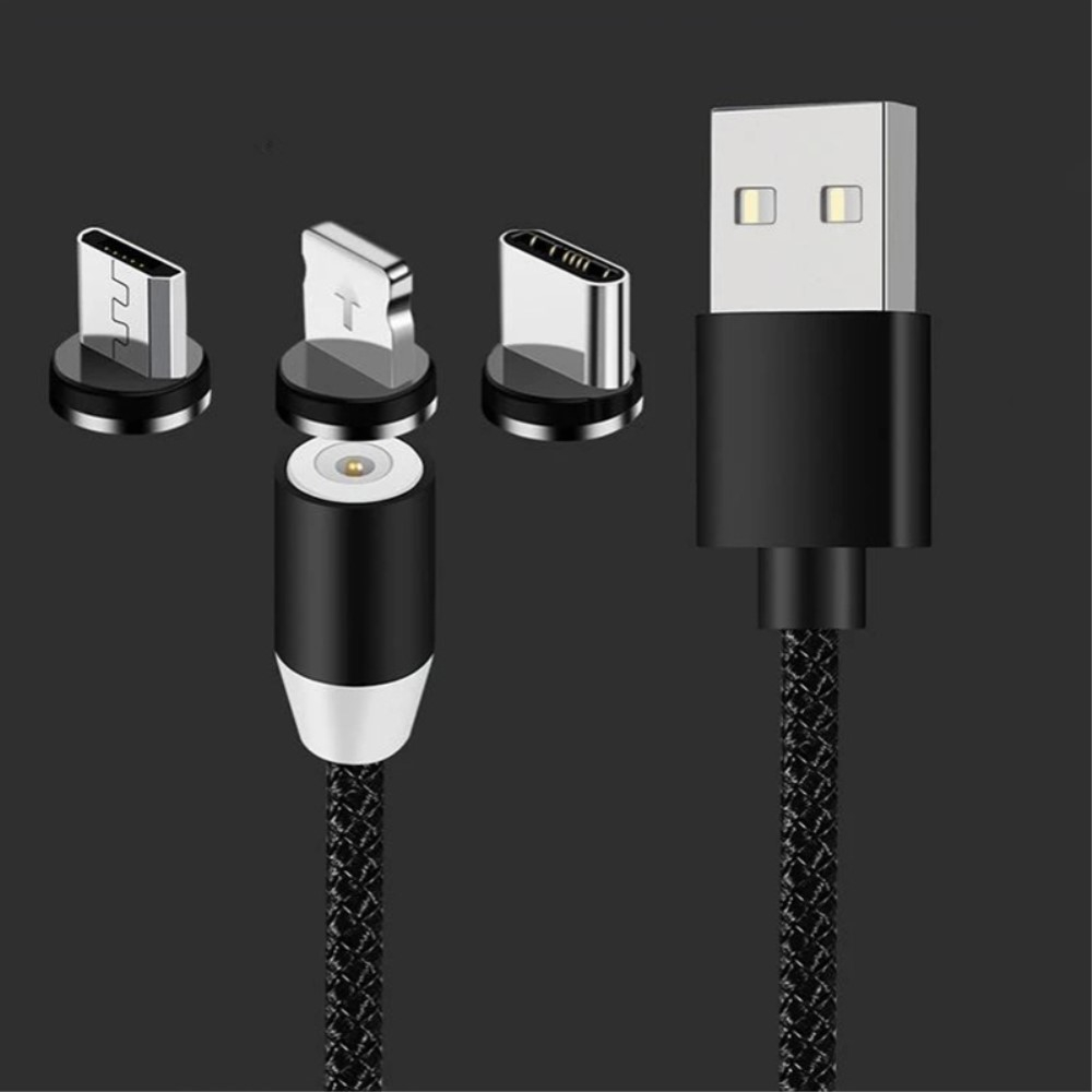 Cbx Drehbares Magnetisches Ladekabel USB-C / USB-A 360 Pro, 50cm (0.50