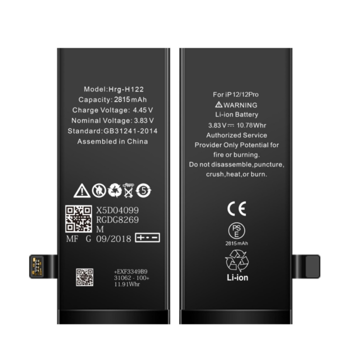 Image of iPhone 12 / iPhone 12 Pro Akku - Batterie Li-Ionen 3.83V 2815mAh bei Apfelkiste.ch