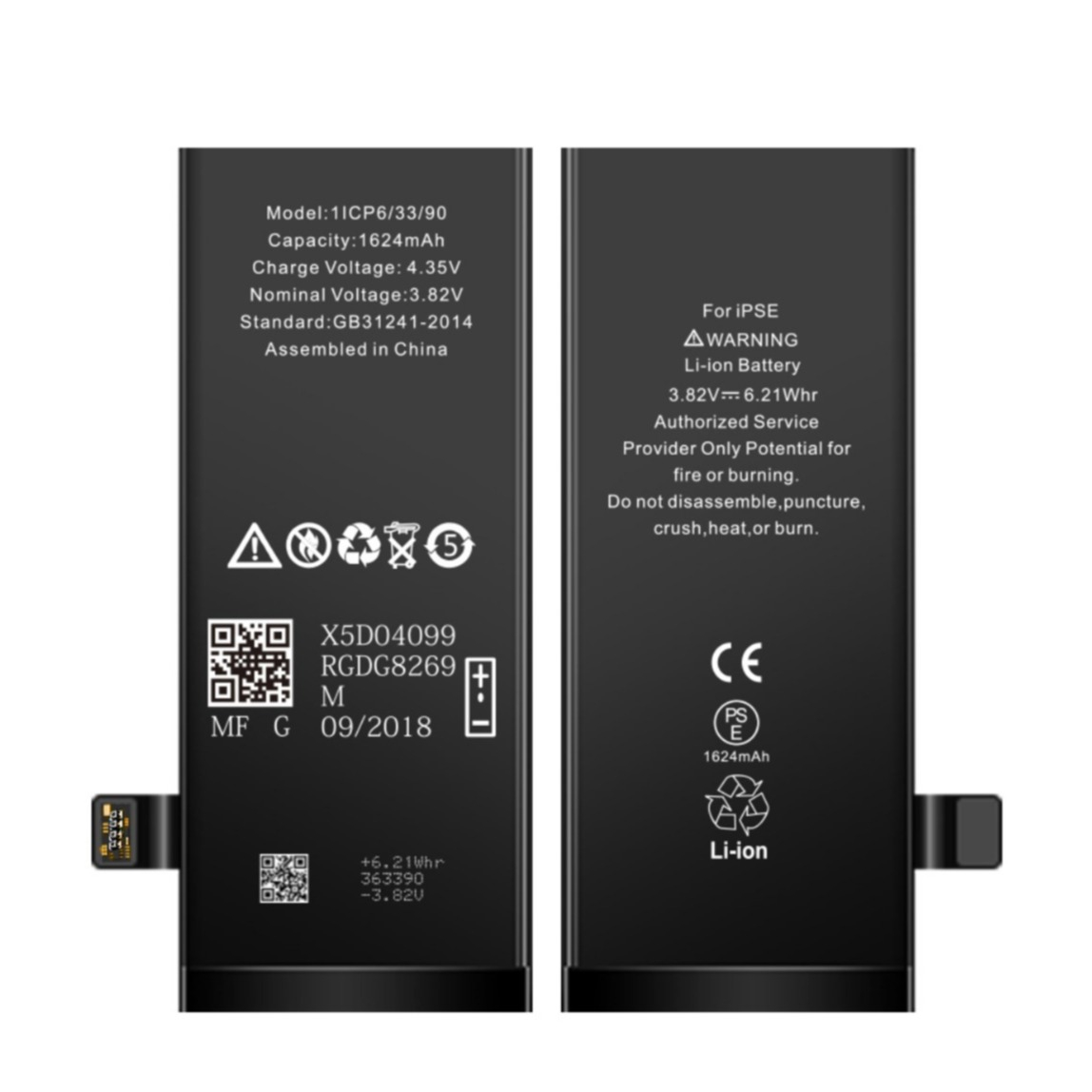 Image of iPhone SE (2016) Akku - Batterie Li-Ionen 3.82V 1624mAh bei Apfelkiste.ch