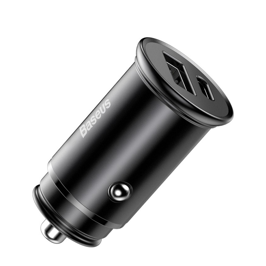 Baseus 30W USB A / USB C Alu KFZ Auto Ladegerät