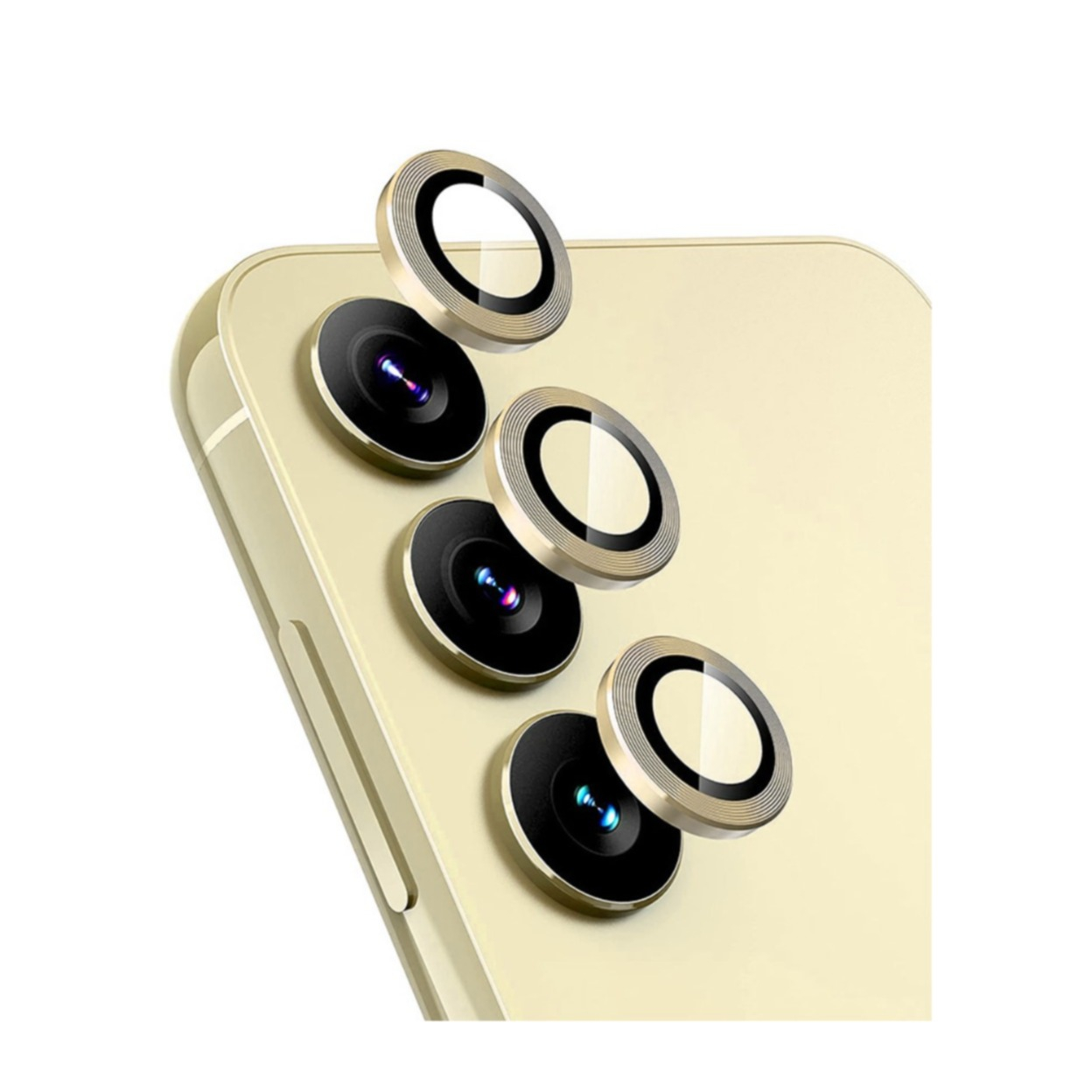 Samsung Galaxy A35 Kameraschutz Ring Abdeckung Gold