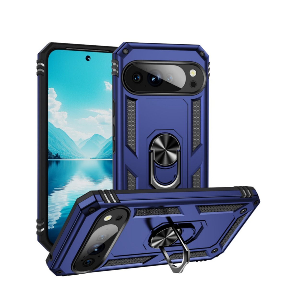 XTCASE Handyhülle Für Google Pixel 10/10 Pro – Magsafe-kompatibel, Matt-transluzent, Mit Magnet & Schutz – Schwarz