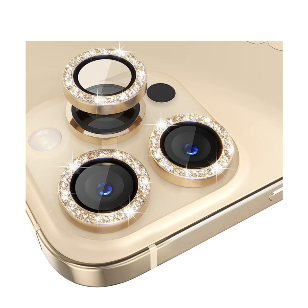 Hoerrye Kameraschutz Für IPhone 16 Pro/Pro Max - 9H Gehärtetes Glas Rose Gold