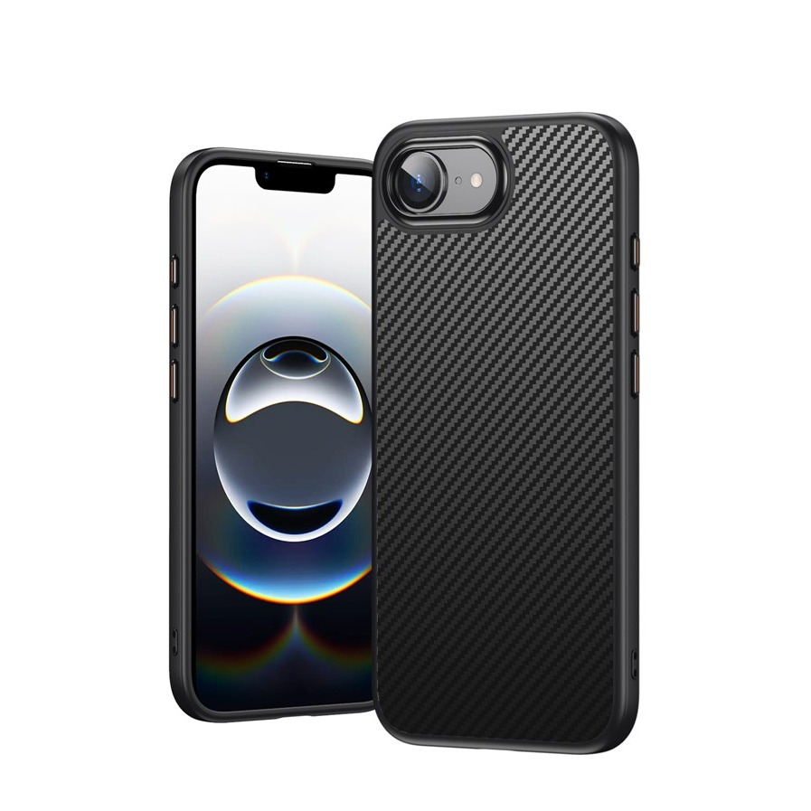 EbestStar IPhone 11 Hülle (Dunkelblau) – Silikon-Case Mit Carbon-Optik, Stoßfest & Griffig